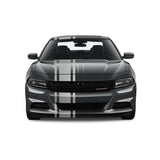 Racing Stripes & pinstripes [3x] 2" , 10", 2" x 70" Self Healing Air Release Vinyl Fits All Vehicles