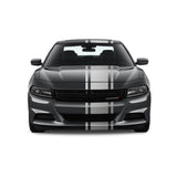 Racing Stripes & pinstripes [3x] 2" , 14", 2" x 68" Self Healing Vinyl Fits All Vehicles