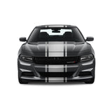 Racing Stripes & pinstripes [3x] 2" , 19", 2" x 70" Self Healing Air Release Vinyl Fits All Vehicles