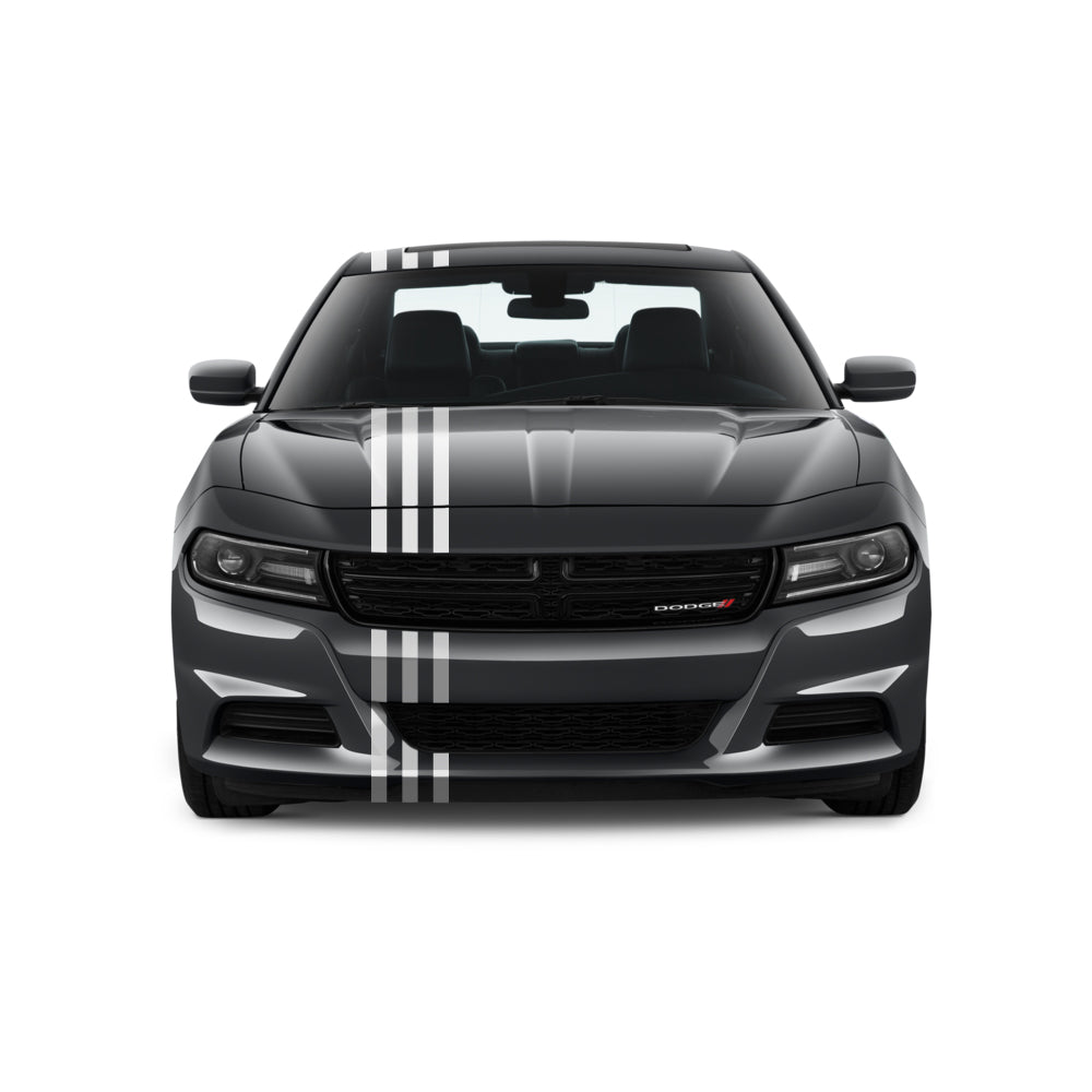 Racing Stripes & pinstripes [3x] 2" , 2", 2" x 70" Self Healing Air Release Vinyl Fits All Vehicles