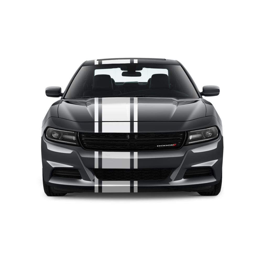 Racing Stripes & pinstripes [3x] 2" , 15", 2" x 70" Self Healing Air Release Vinyl Fits All Vehicles
