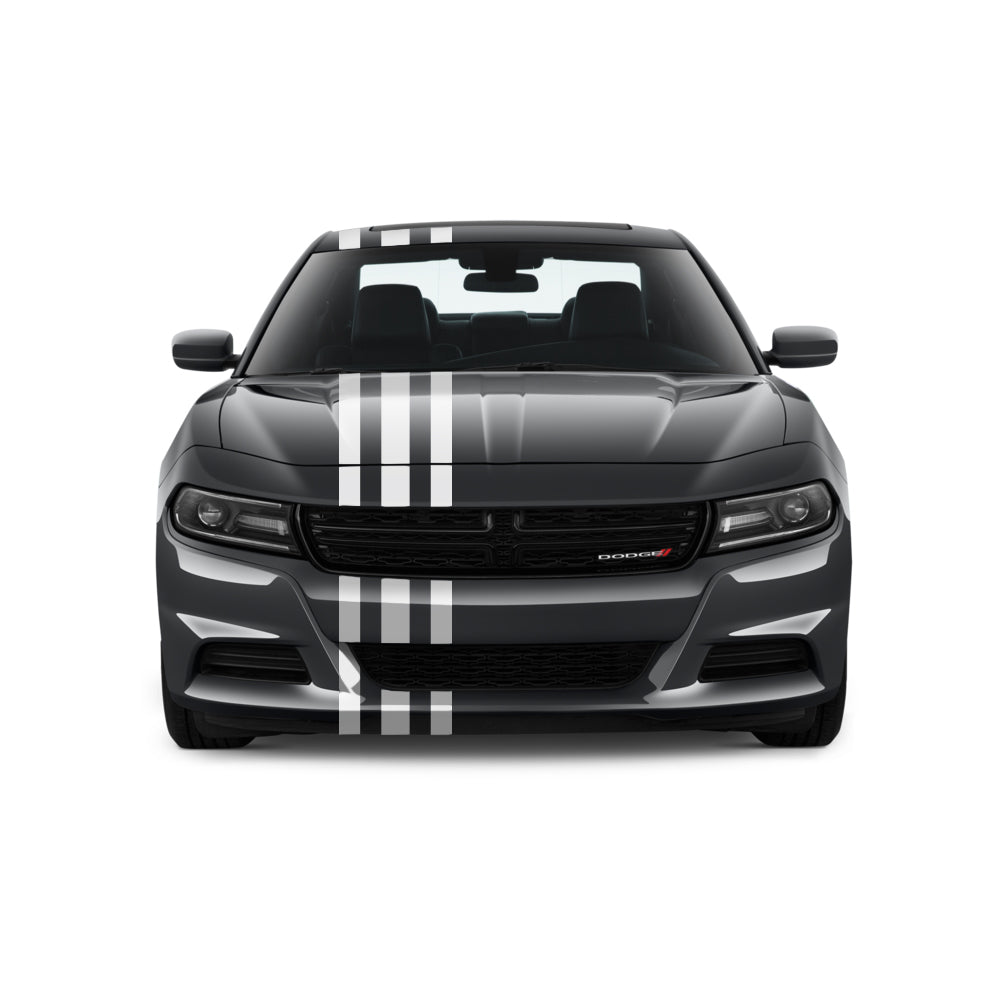 Racing Stripes & pinstripes [3x] 3" , 4", 3" x 68" Self Healing Vinyl Fits All Vehicles