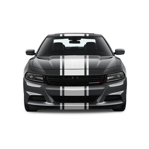 Racing Stripes & pinstripes [3x] 2" , 19", 2" x 70" Self Healing Air Release Vinyl Fits All Vehicles
