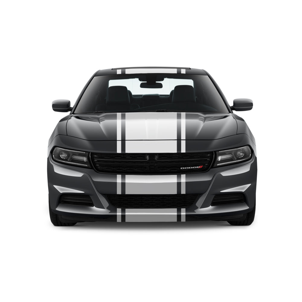 Racing Stripes & pinstripes [3x] 2" , 24", 2" x 70" Self Healing Air Release Vinyl Fits All Vehicles