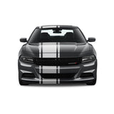 Racing Stripes & pinstripes [3x] 2" , 17", 2" x 70" Self Healing Air Release Vinyl Fits All Vehicles