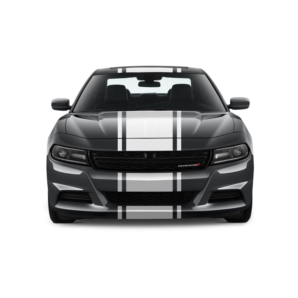 Racing Stripes & pinstripes [3x] 2" , 22", 2" x 70" Self Healing Air Release Vinyl Fits All Vehicles