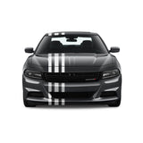 Racing Stripes & pinstripes [3x] 3" , 4", 3" x 70" Self Healing Air Release Vinyl Fits All Vehicles