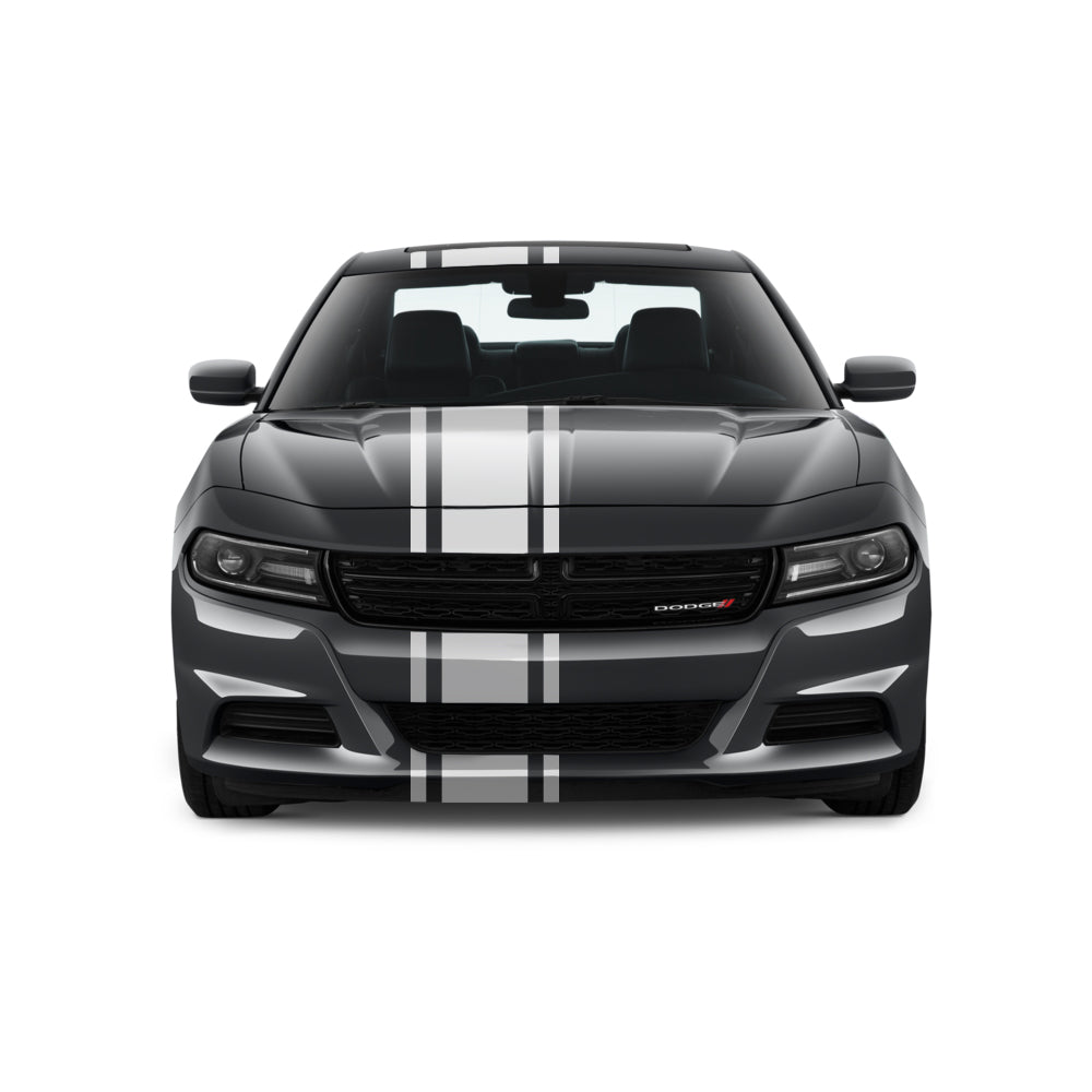 Racing Stripes & pinstripes [3x] 2" , 11", 2" x 70" Self Healing Air Release Vinyl Fits All Vehicles