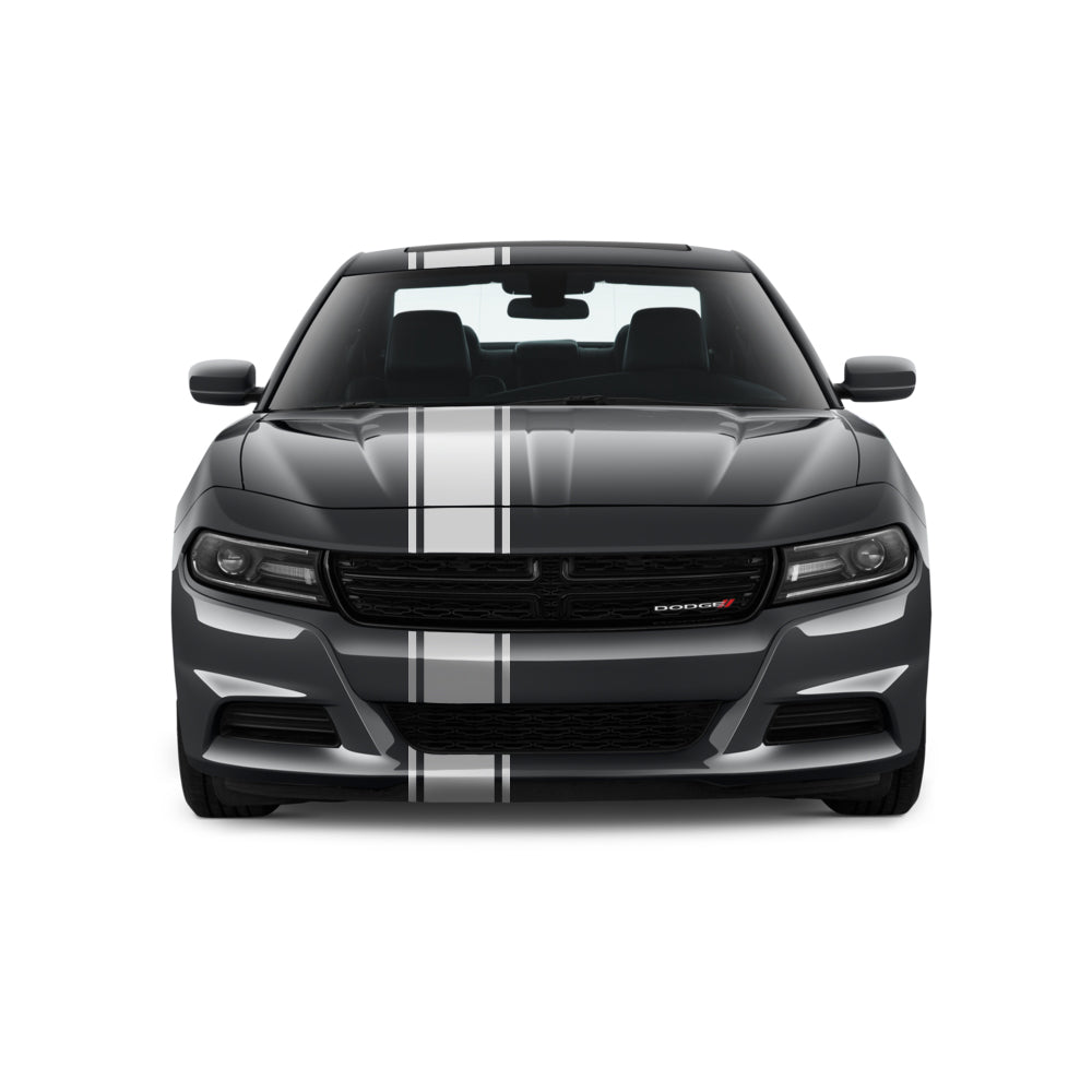 Racing Stripes & pinstripes [3x] 1" , 9", 1" x 70" Self Healing Air Release Vinyl Fits All Vehicles
