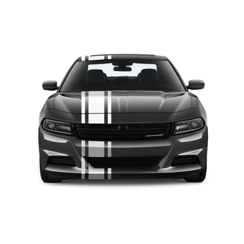 Racing Stripes & pinstripes [3x] 2" , 9", 2" x 70" Self Healing Air Release Vinyl Fits All Vehicles
