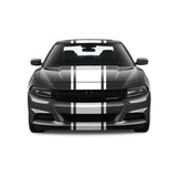 Racing Stripes & pinstripes [3x] 2" , 20", 2" x 68" Self Healing Vinyl Fits All Vehicles