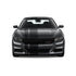 Dual Racing Stripes [3x] 5" , 2", 12" x 68" Self Healing Vinyl Fits All Vehicles