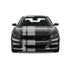 Dual Racing Stripes [3x] 5" , 2", 12" x 68" Self Healing Vinyl Fits All Vehicles