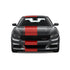 Dual Racing Stripes [3x] .50" , 2", 24" x 68" Self Healing Vinyl Fits All Vehicles