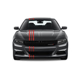 Racing Stripes & pinstripes [3x] 2" , 1", 2" x 68" Self Healing Vinyl Fits All Vehicles