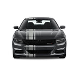 Racing Stripes & pinstripes [3x] 2" , 8", 2" x 68" Self Healing Vinyl Fits All Vehicles