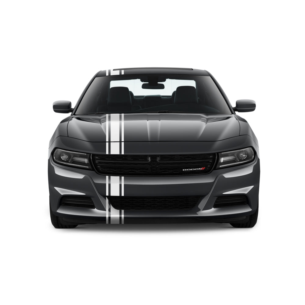 Racing Stripes & pinstripes [3x] 1" , 4", 1" x 70" Self Healing Air Release Vinyl Fits All Vehicles