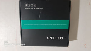 AULEEND 12" Rainfall Shower Head Matte Black - Open Box - Ultra-Thin High Pressure