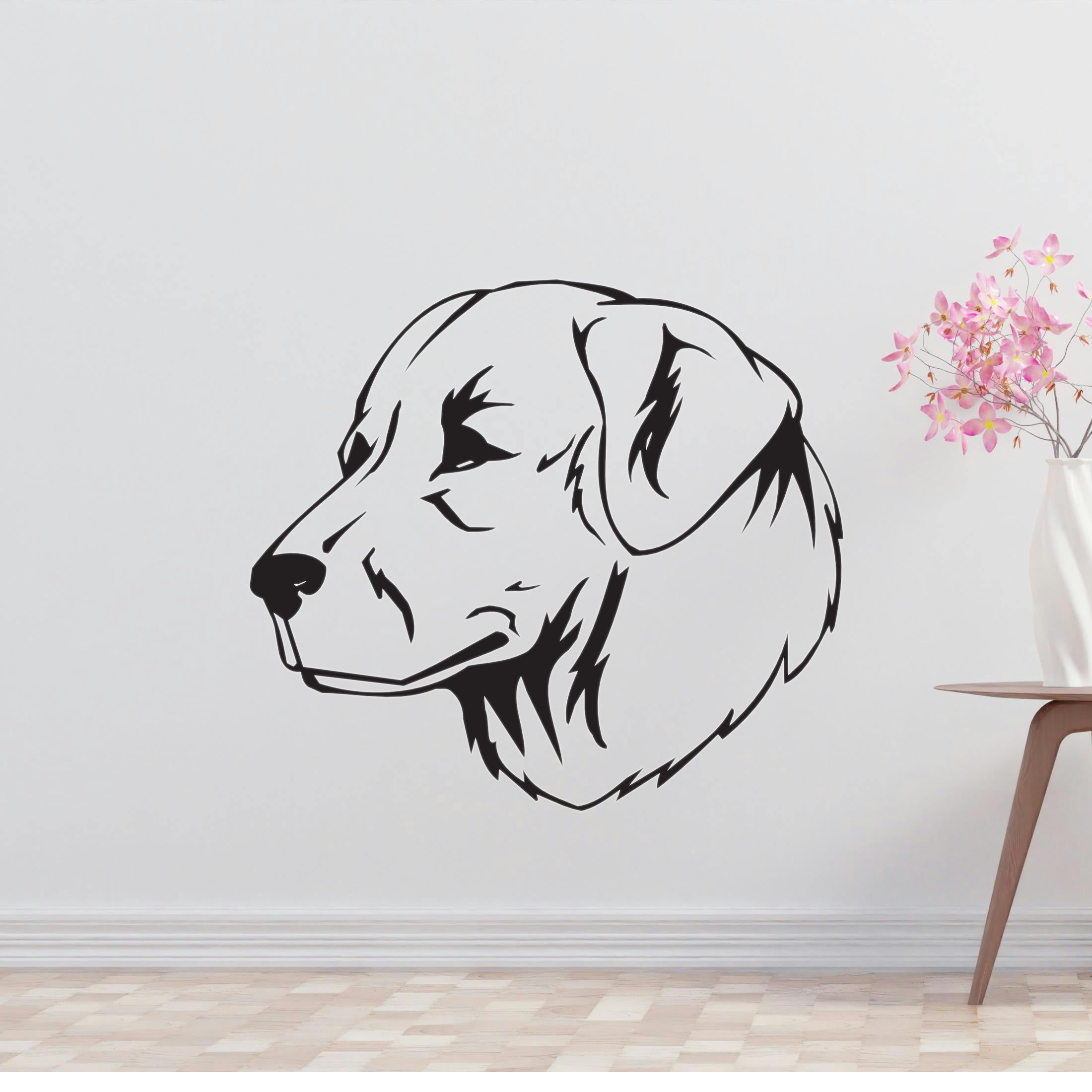 Slovak Cuvac Dog Removable Vinyl Decal Matte Finish Home Decor for Indoor Walls