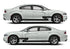 Retro Modern Side Livery Air Release Vinyl Decal Kit #20 Fits Dodge Charger 2011-2023 Fusion Decals