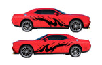 Custom Self Healing Vinyl Livery Kit #20 Fits Dodge Challenger 2008 - 2024 Fusion Decals