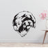 Spanish Water Dog Removable Vinyl Decal Matte Finish Home Decor for Indoor Walls