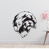 Spanish Water Dog Removable Vinyl Decal Matte Finish Home Decor for Indoor Walls