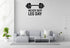 Never Skip Leg Day - Fitness Sports Wall Decal Vinyl Sticker Removable