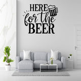 Best Beer Open Beer Removable Vinyl Decal for Interior Walls