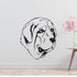 Spanish Mastiff Dog Removable Vinyl Decal Matte Finish Home Decor for Indoor Walls