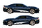 Chevrolet Camaro vinyl livery stripe kit, racing stripe kit detail
