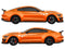 Ford Mustang vinyl livery stripe kit, racing stripe kit detail