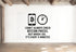 a wall with a humorous text and two icons, one representing a smartphone and the other representing a clock. The text reads, "I DON'T ALWAYS CHECK BITCOIN PRICES, BUT WHEN I DO, IT'S EVERY 5 MINUTES".