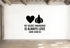 My Secret Ingredient Is Always Love (And Garlic) - Funny Kitchen Wall Decal Vinyl Sticker Removable