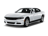 a white car on a white background