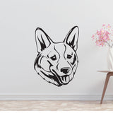 Welsh Corgi Cardigan Dog Removable Vinyl Decal Matte Finish Home Decor for Indoor Walls