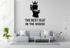 The Best Seat in the House - Funny Bathroom Wall Decal Vinyl Sticker Removable