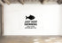 Just Keep Swimming (Away From Responsibilities) - Funny Ocean Wall Decal Vinyl Sticker Removable