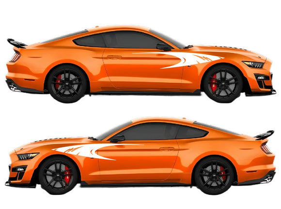 Lightning Flash Air Release Livery Kit #3 Fits Ford Mustang 2015 - 2023 Fusion Decals