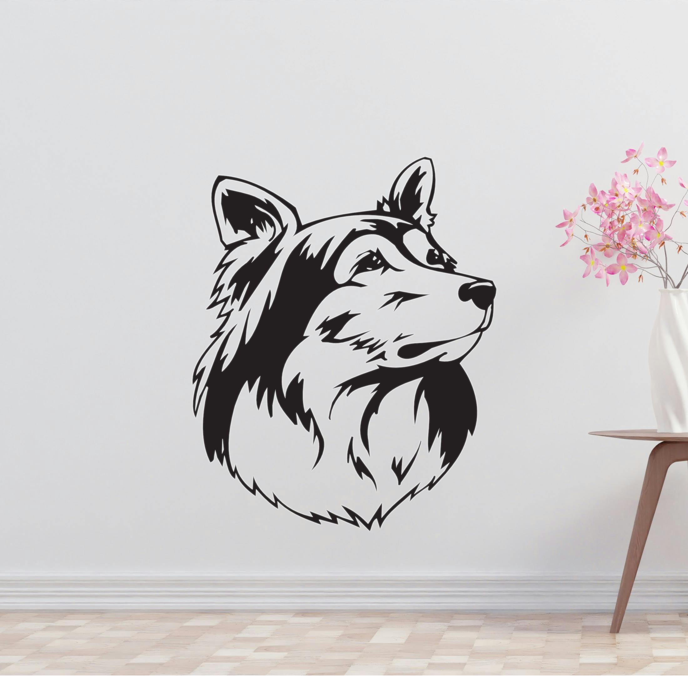 Shetland Sheep Dog Removable Vinyl Decal Matte Finish Home Decor for Indoor Walls