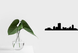 Cityscape Boston Vinyl Decal Removable Matte Finish Skyline Decore for Indoor Walls Fusion Decals
