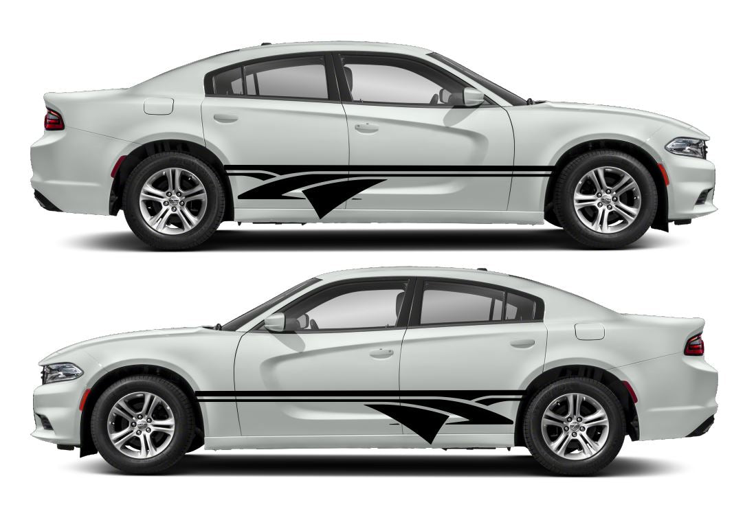 Arrowhead Side Livery Air Release Vinyl Decal Kit #4 Fits Dodge Charger 2011-2023 Fusion Decals