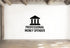 Professional Money Spender - Funny Banking Wall Decal Vinyl Sticker Removable