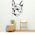 French BullDog Removable Vinyl Decal Matte Finish Home Decor for Indoor Walls