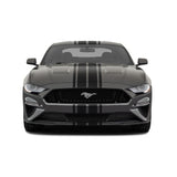 GT Dual 5" Racing Stripes w/pins Self Healing Vinyl fits Ford Mustang 2015 to 23
