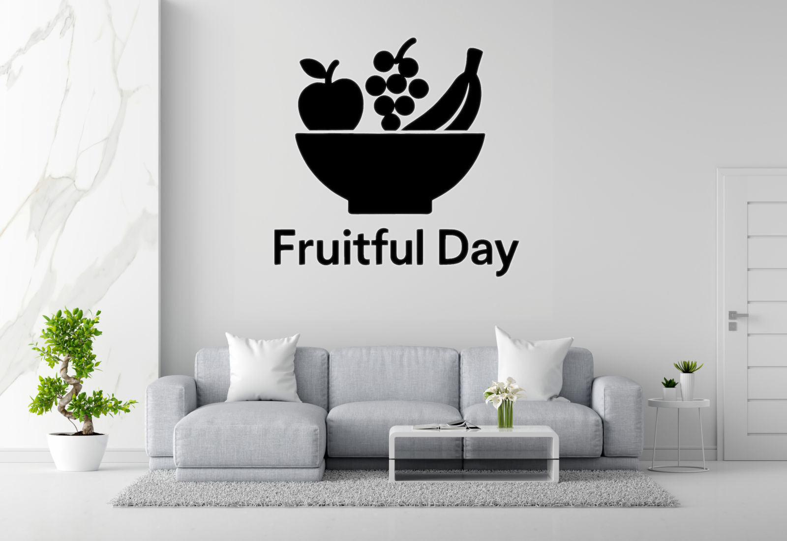 Fruitful Day Removable Vinyl Decal for Indoor Walls