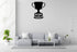 Victory is Earned - Trophy Sports Wall Decal Vinyl Sticker Removable