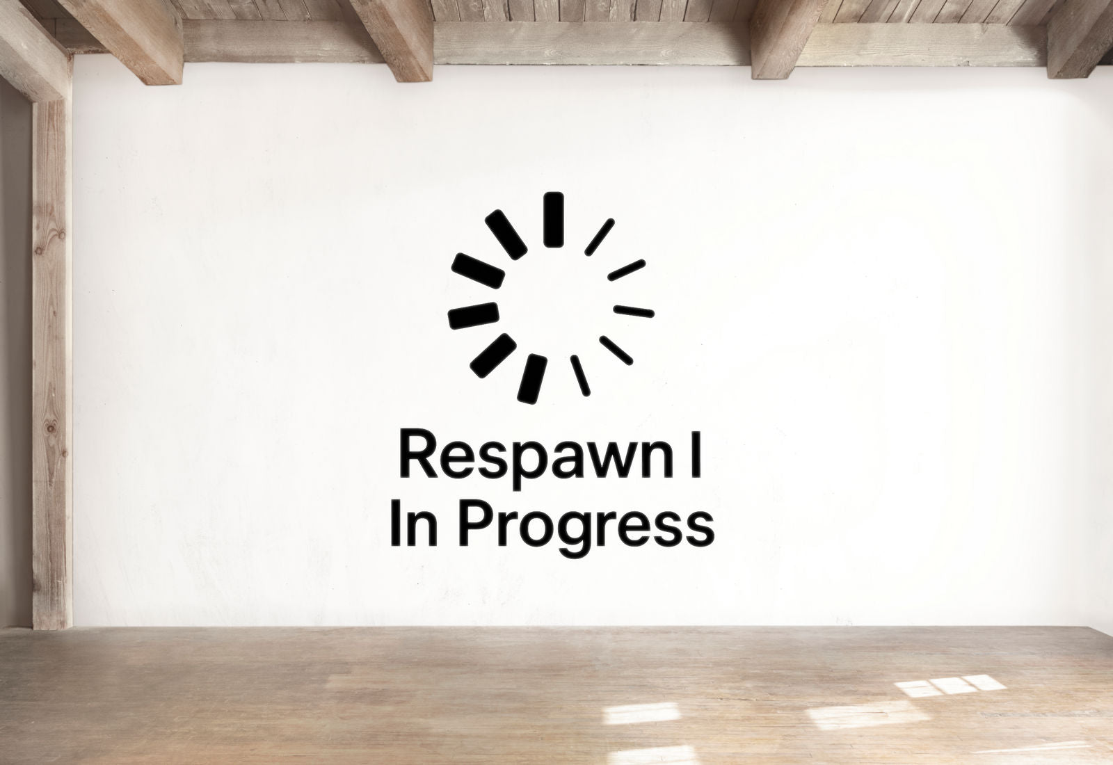Respawn In Progress - Funny Gamer Wall Decal Vinyl Sticker Removable