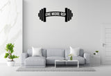 One More Rep - Fitness Sports Wall Decal Vinyl Sticker Removable