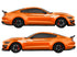 Jagged Wave Air Release Livery Kit #05 Fits Ford Mustang 2015 - 2023 Fusion Decals
